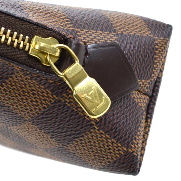 Louis Vuitton Damier Pochette Cosmetic Pouch N47516 SF2116 36810 - Picture 6 of 10